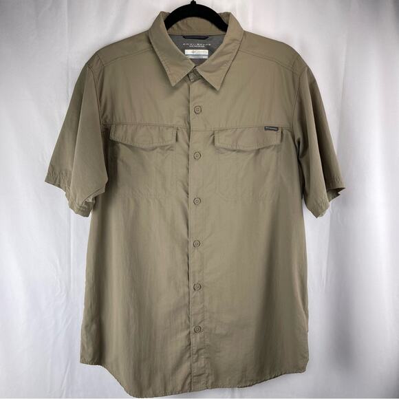 Columbia Omni-Shade Sun Protection Vented Button Down Shirt - Picture 1 of 7